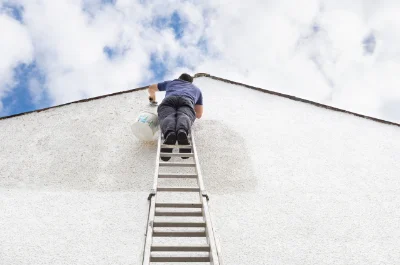 Peinture extérieure à Luvigny — façades et ravalement